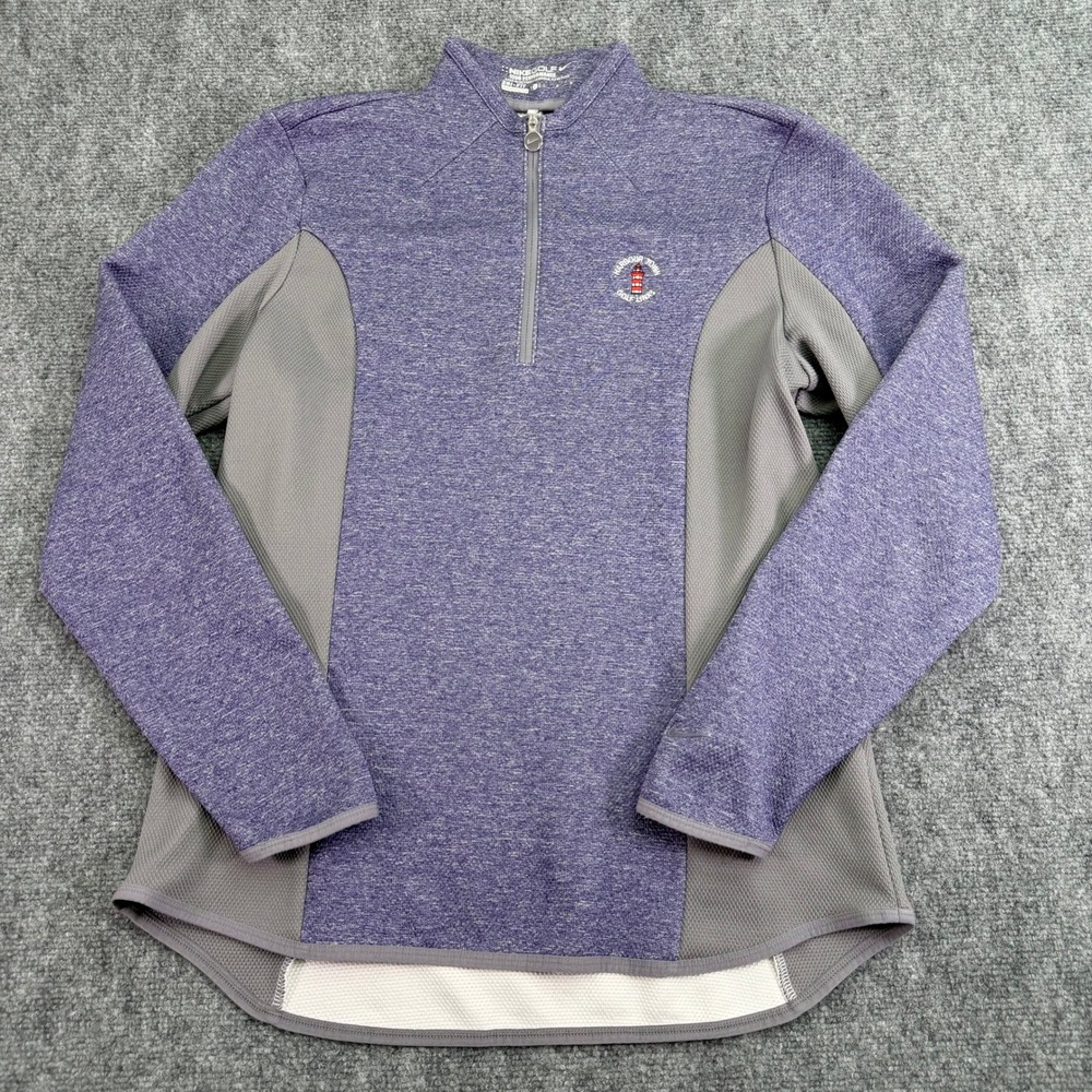 Harbour Town‎ Golf Links Sweater Womens L Nike Tour Performance Dri-FIT 1/4 Zip